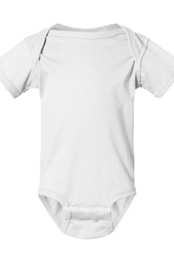 Rabbit Skins 4424 - Fine Jersey Infant Lap Shoulder Creeper 