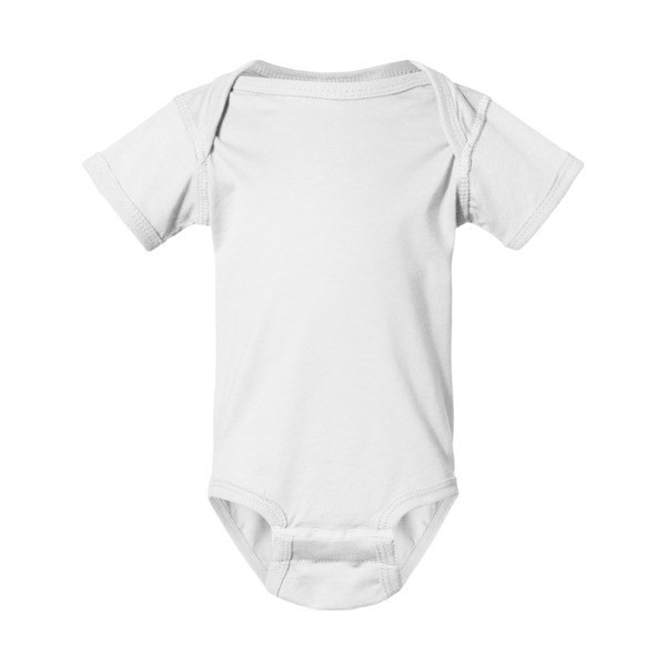 Rabbit Skins 4424 - Fine Jersey Infant Lap Shoulder Creeper
