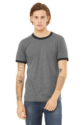 Bella+Canvas 3055 - Heather Ringer Jersey T-Shirt