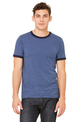 Bella+Canvas 3055 - Heather Ringer Jersey T-Shirt