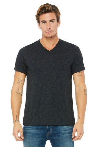 Bella+Canvas 3415 - Unisex Triblend V-Neck T-Shirt