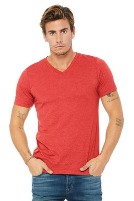 Bella+Canvas 3415 - Unisex Triblend V-Neck T-Shirt