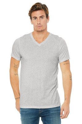 Bella+Canvas 3415 - Remera Unisex Triblend con cuello en V