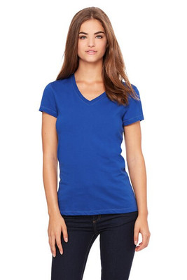 Bella+Canvas 6005 - Ladies' Short Sleeve V-Neck Jersey T-Shirt