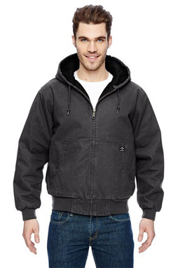 DRI DUCK 5020 - Hooded Boulder Cloth Jacket with Tricot Quilt Lining