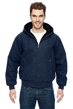 DRI DUCK 5020 - Hooded Boulder Cloth Jacket with Tricot Quilt Lining