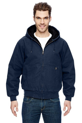 DRI DUCK 5020 - Hooded Boulder Cloth Jacket with Tricot Quilt Lining