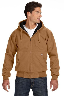 DRI DUCK 5020 - Hooded Boulder Cloth Jacket with Tricot Quilt Lining