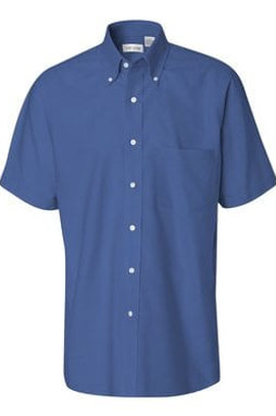 Van Heusen 13V0042 - Short Sleeve Oxford Shirt