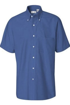Van Heusen 13V0042 - Short Sleeve Oxford Shirt