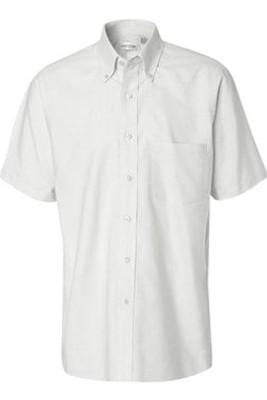 VanHeusen 13V0042 - Camisa Oxford de manga corta