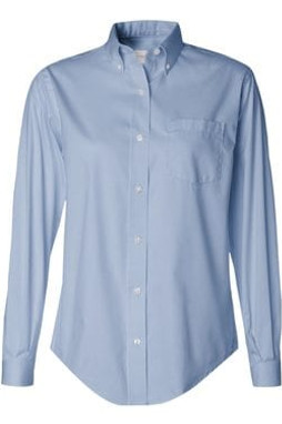 Van Heusen 13V0110 - Ladies Pinpoint Oxford Shirt