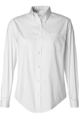 Van Heusen 13V0110 - Ladies' Pinpoint Oxford Shirt