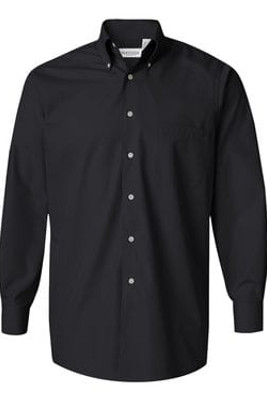 VanHeusen 13V0113 - Camisa de popelina sedosa