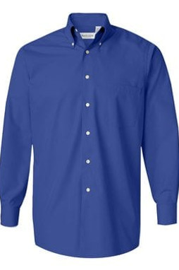 VanHeusen 13V0113 - Camisa de popelina sedosa