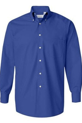 VanHeusen 13V0113 - Camisa de popelina sedosa