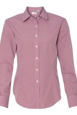 Van Heusen 13V0226 - Ladies Gingham Check Shirt