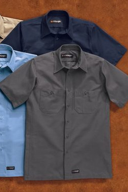 Wrangler WS20 - Short Sleeve Work Shirt