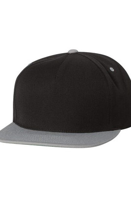 Yupoong 5089M - Five Panel Wool Blend Snapback Cap