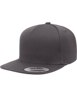 Yupoong 5089M - Five Panel Wool Blend Snapback Cap