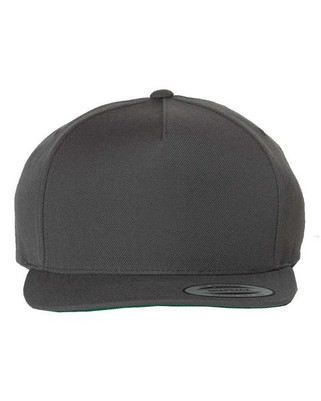 Yupoong 5089M - Five Panel Wool Blend Snapback Cap