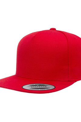 Yupoong 5089M - Five Panel Wool Blend Snapback Cap
