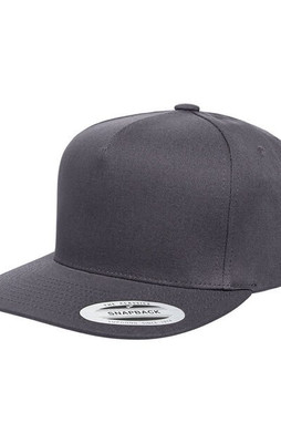 Yupoong 6007 - Five-Panel Flat Bill Cap