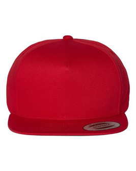 Yupoong 6007 - Five-Panel Flat Bill Cap