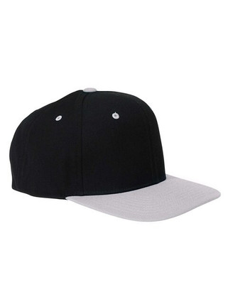 Yupoong 6089M - Wool Blend Flat Bill Snapback Cap