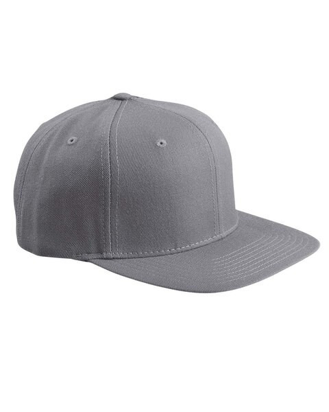 Yupoong 6089M - Wool Blend Flat Bill Snapback Cap