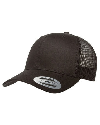 Yupoong 6606 - Classic Retro Trucker Hat with Mesh Back and Adjustable Closure