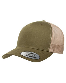 Yupoong 6606 - Classic Retro Trucker Hat with Mesh Back and Adjustable Closure