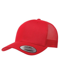 Yupoong 6606 - Classic Retro Trucker Hat with Mesh Back and Adjustable Closure
