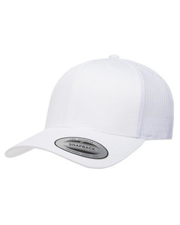 Yupoong 6606 - Classic Retro Trucker Hat with Mesh Back and Adjustable Closure