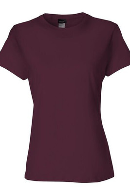 Hanes SL04 - Camiseta Femenina Hanes® Nano-T de Algodón Suave