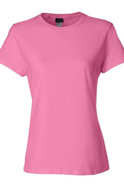 Hanes SL04 - Camiseta Femenina Hanes® Nano-T de Algodón Suave