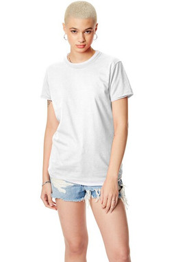 Hanes SL04 - Camiseta Femenina Hanes® Nano-T de Algodón Suave
