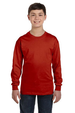 Hanes 5546 - Youth Tagless® Long Sleeve T-Shirt