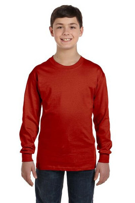Hanes 5546 - Youth Tagless® Long Sleeve T-Shirt