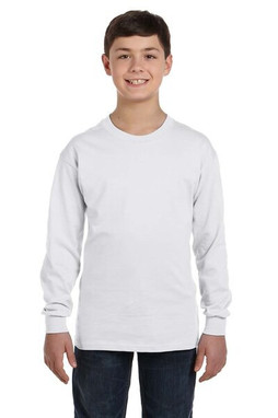 Hanes 5546 - Youth Tagless® Long Sleeve T-Shirt