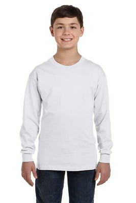 Hanes 5546 - Youth Tagless® Long Sleeve T-Shirt