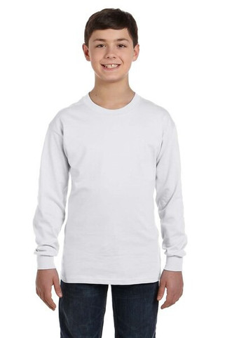Hanes 5546 - Youth Tagless® Long Sleeve T-Shirt