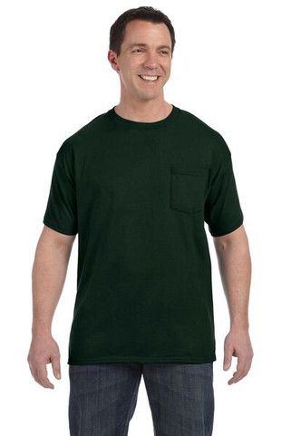 Hanes 5590 - T-shirt With A Pocket