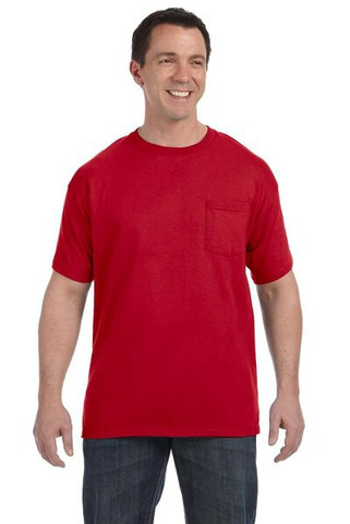 Hanes 5590 - T-shirt With A Pocket