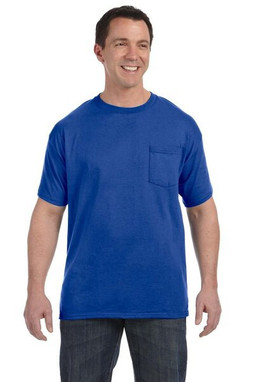 Hanes 5590 - T-shirt With A Pocket