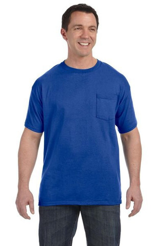 Hanes 5590 - T-shirt With A Pocket