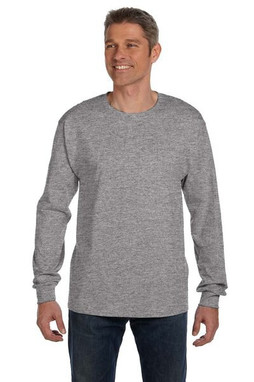 Hanes 5596 - Tagless® Long Sleeve T-Shirt with a Pocket