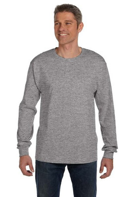 Hanes 5596 - Tagless® Long Sleeve T-Shirt with a Pocket
