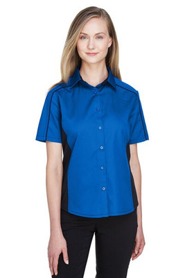 Ash City North End 77042 - Fuse Ladies' Color-Block Twill Shirts