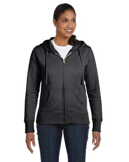 Econscious EC4501 - Sudadera Ecológica Mujer con Capucha y Cremallera